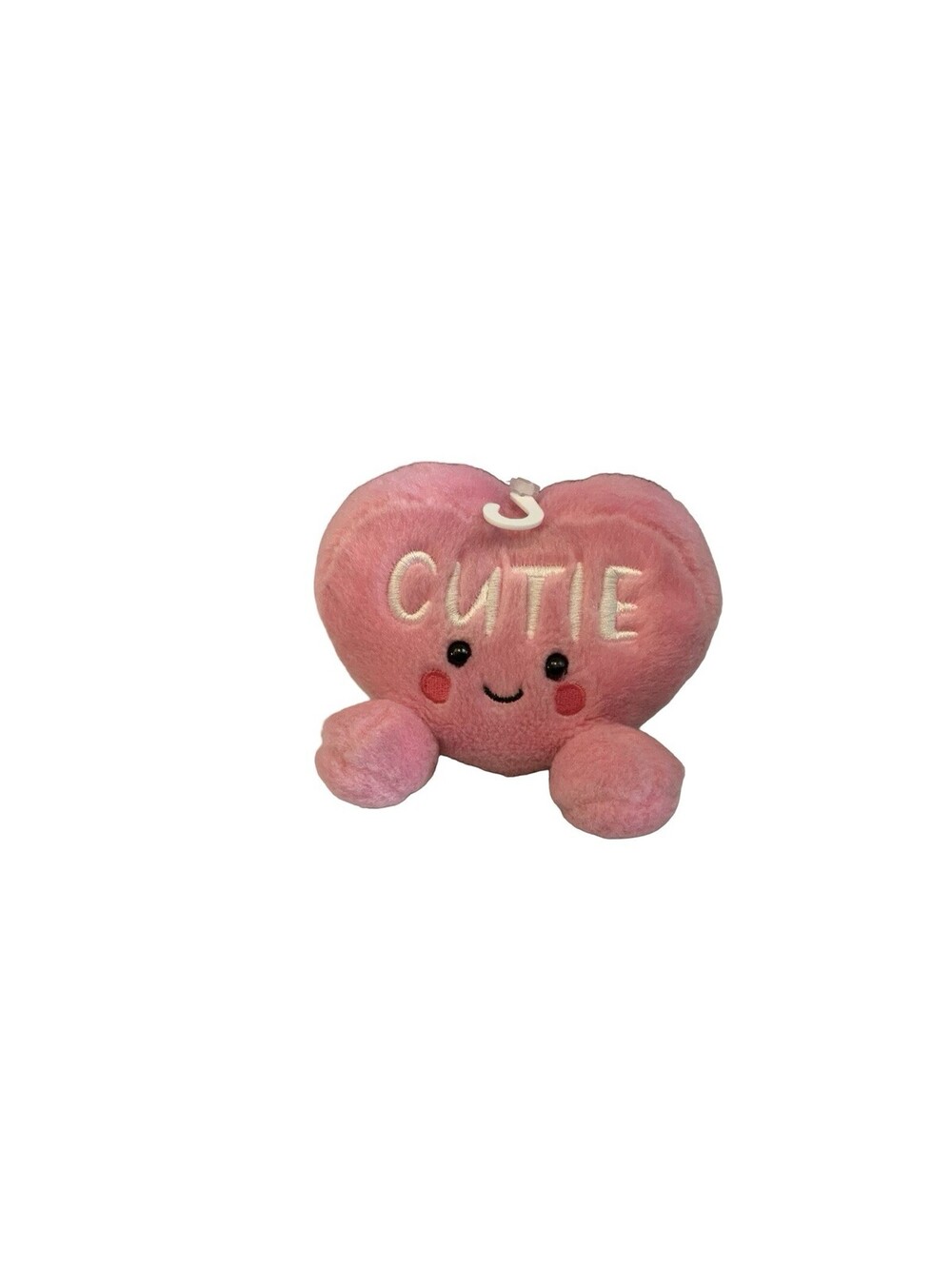 Aurora Palm Pals Cutie Candy Heart Plush 5" Pink Valentine's Stuffed Animal